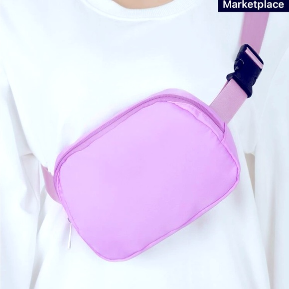 New In unopened package! Purple Crossbody/ Fanny Pack and Belt Bag - Picture 1 of 5